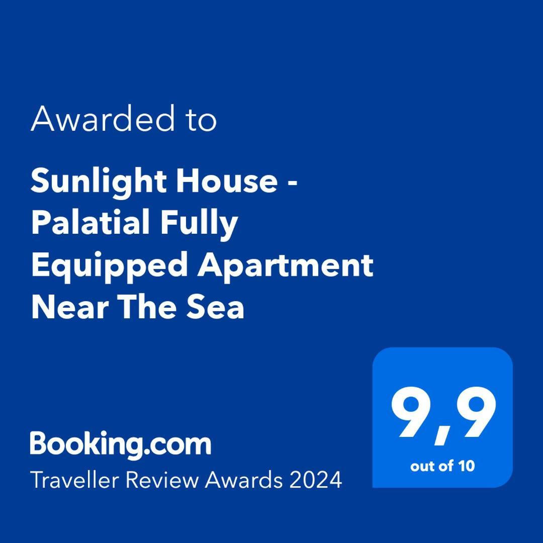 Sunlight House - Palatial Fully Equipped Apartment Near The Sea Αθήνα Εξωτερικό φωτογραφία